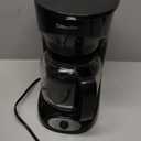 Mueller 12-Cup Drip Coffee Maker - Borosilicate Carafe, Auto-Off, Reusable Filter, Anti-Drip, Keep-Warm Function, Clear Water Level Window Coffee Machine, Kitchen Essentials & Accessories (Black)