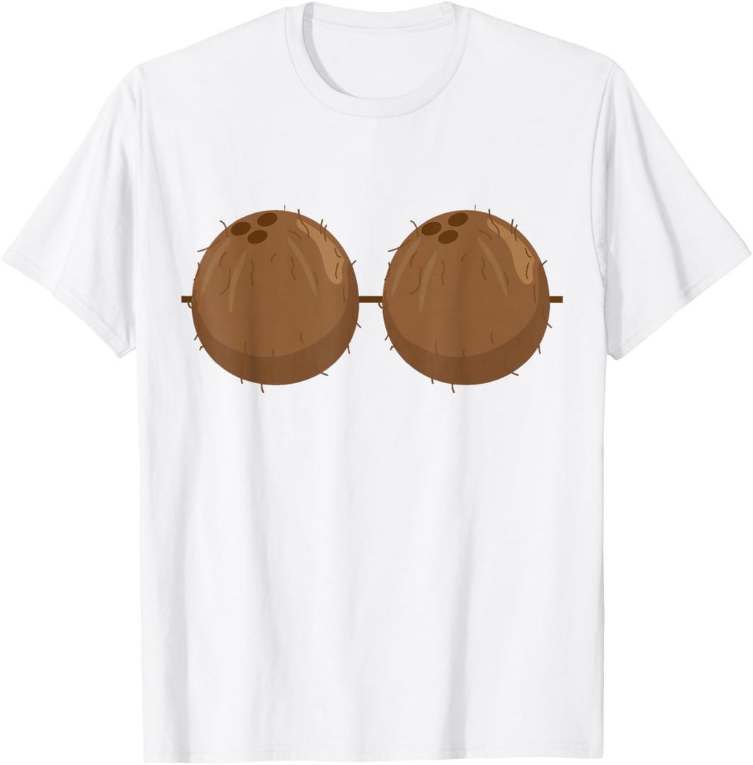 Coconut Bra - Funny Bra - Tropical Bra T-Shirt T-Shirt