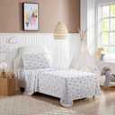 Eddie Bauer Kids - Twin XL Sheet Set, Ultra-Soft Microfiber Bedding with Fully Elastic Fitted Sheet, Kids Bed Set with Pillowcase, Easy Care Bedding (Fish Lake)