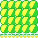 Vinsot Kids Toys Toss and Catch Ball Games 16 Paddles 6 Ball Catch Paddle for Outside Kids Outdoor Games Beach Toys Backyards Yard Lawn Playground Games Family Adults(Green, Yellow)