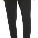 Danskin Womens Soft Touch Jogger PantSweatpants (Medium, Black Salt)