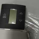 RV Thermostat Compatible with Dometic 3316250.712, 3-Wire Single Zone Control for Cool/Heat, 12V DC, Capacitive Touch, Blue Backlight