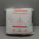 Sunbeam Electric Restful Quilted Heated Mattress Pad Twin 75" x 39" 12 Heat Settings 12-Hour Auto Shut-Off Extra-Cozy Fabric Deep Pocket Fit Machine Washable