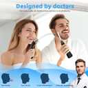 Voraiya Electric Tonsil Stone Remover, Tonsil Stone Vacuum, 10 in 1 Electronic Tonsil Stone Removal Kit, 5 Modes Cleaner for Tonsil