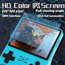 RegiisJoy 30000 in 1 Handheld Game Console, 3.5 inch IPS Screen Retro Game Console, 3800mAh Mini Portable Pocket Arcade 45 simulators 256G TF Card