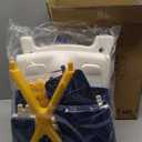 Primlect Potty Training Seat, 2-in-1 Toddler Toilet Seat with Step Stool, Ultra-Stable Potty Chair Attachment, Adjustable Seat and Step Ladder, Non-Slip Design, Splash Guard for Boys and Girls(Blue)