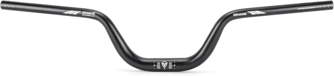 31.8 Bike Handlebar - 25mm, 55mm, 70mm, 90mm,120mm Riser Handlebar - 780mm Aluminium Alloy Mountain Bike Bicycle Handlebars (31.8-120mm Rise)