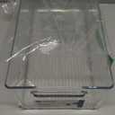 iDesign Kitchen Binz BPA-Free Plastic Deep Stackable Organizer with Handles - 8" x 6" x 14.5", Clear