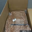 Sytopia Indestructible Large Dog Bed Calming Donut Bed for Indoor Cats Large with Removable Chew Proof Washable Cover, Cozy Soft Round Pet Bed with Spine Support up to 60lbs, 42"L x 35"W x 10"Th Brown 