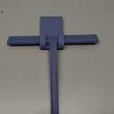 Squiggy for Shower Glass, Richmirth 9" Shower Glass Cleaner Squeegee Silicone Shower Squeegee for Bathroom Mirror Tiles Car Window - Blue