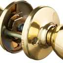 Kwikset 400T 3 No Latch and No Strike 94002-077 Tylo Keyed Entry Knob in Polished Brass