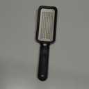 Colossal Pedicure Rasp Foot File, Professional Foot Care Pedicure Stainless Steel File to Removes Hard Skin, Can Be Used On Wet Feet (1 Count (Pack of 1), Black)