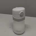 THERMOS BABY 10 ounce Stainless Steel Vacuum Insulated Straw Bottle, Gray