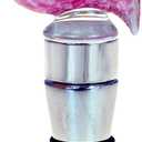 Cheers Elegant Flamingo Glass Wine Stopper - Tropical Bar Accessories, Perfect Decor and Gift for Him or Her