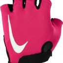 Nike Women's Gym Essential Fitness Glove (Medium, Vivid pink/black/white)