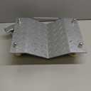 4 Pack Heavy Duty Wheel Dolly Car Tire Stakes Set for Tow or Vehicle Storage Furniture Movers 10,000 lbs Capacity Black (Silver, 4 Dollies)