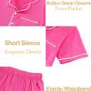 Mikrdoo Girls Outfits Short Sleeve Tops & Pants 2PCS Girls Clothing 4-16 Years