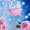 Swanfort 71th Birthday Gifts for Women, Vintage 1955 Wine Glass, 71th Birthday Decorations for Women, Meaningful 71th Gifts, Funny 71 Year Old Birthday Gift, Turning 71 Present for Her.