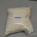 SZJIAHTM 2 Pcs Dining Chair Cover Armchair Wingback Round Curved Back Chair Cover Soft Stretch Mid Century Modern Accent Chair Slipcover for Kitchen Living Room (One Size, Beige)