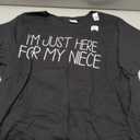 I'm Just Here for My Nephew Funny for Aunt and Uncle T-Shirt, Women`s Size 3XL
