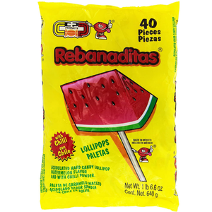 Vero Rebanaditas/Risandias Watermelon, 40Piece, BBD 04/2026