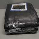 iCover 4x50ft Privacy Screen Fence, Outdoor Fencing Panels, Garden Windscreen Mesh Shade Sail Net Barrier, Include Reinforced Bindings and Brass Grommets Cable Zip Ties, Black