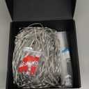 AI Smart Curtain Lights, 441 LEDs Indoor Color Changing Lights, Music Sync Dynamic DIY, for Valentine's Party Decor, Holiday, Wedding Backdrop, Kids Bedroom, LivingRoom, Waterproof, 5.5x5.6FT