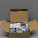 Solar Fence Lights Outdoor - 3 Color Modes(3000K/4000K/6000K), IP55 Waterproof Solar Lights, Fence Light Solar Powered for Outside, Backyard, Railing, Steps, Patio and Wall Lighting（8Pack）