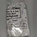 24 Pcs Bags with Tissue Paper, Merry Christmas Xmas Kraft Paper Goodie Bags with Handles - Bulk for Gift Wrapping, Holiday Party Supplies (Silver Snowflake, Small)