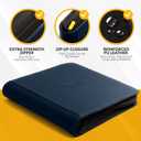 X PRO Graded Card Binder - Holds 60 Graded Slabs, Suitable for PSA and CGC Slabs | 6 Pocket Slab Binder Design | Ringless PSA Slab Binder | PSA Slab Case (Midnight Blue)