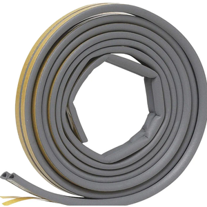 Frost King P D-Section Cinta autoadhesiva de goma para sellar, 5/16" W, 1/4" T, 17 pies de largo, gris Frost King P D-Section Cinta autoadhesiva de goma para sellar, 5/16" W, 1/4" T, 17 pies de largo, gris