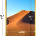 LaVie Home 24x30 Picture Frame for Wall Display, 24x30 Gold Picture Frame with HD Plexiglas, 24 x 30 Poster Frame 1 Pack, Display Frame for Vertical or Horizontal, Classic Collection