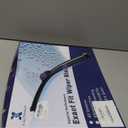 X AUTOHAUX 2pcs 26"+24" Silicone Front Windshield Wiper Blade for Mercedes-Benz GL-Class W166 2012-2016 Windscreen Wiper OE Replacement Set All-Seasons Top-Lock/Push Button