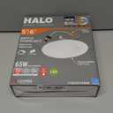 HALO LT 5 Inch / 6 Inch LED Recessed Light Trim, 5 Color Temperatures, Dimmable Baffle Can Light - LT56079FS1EWHR (1PK- Standard)