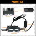 2pcs Car Grille Light,2.7'' Mini Motorcycle Spotlight Auto Auxiliary Front Grille Running Light Work Fog Lights For Trunk SUV.DC12/24V.