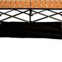 Outdoor Folding Table, 7.93LBS Ultralight Camping Table with Built-in Storage & Carry Bag, 225LBS Heavy Duty Aluminum Tabletop Carbon Steel Frame for Camping, Picnic, Beach, BBQ