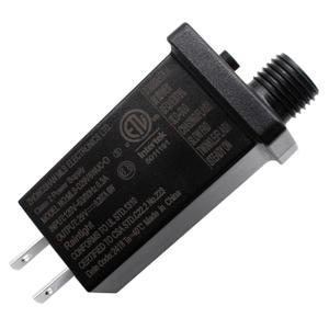 29V 6W LED Power Supply - Low Voltage Transformer Class 2 Waterproof IP44 Seasonal Use Driver US Plug 8 Modes Adapter for String Light, Projector Light, Lawn Lamp (1)