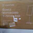 Maxtek Whiteboard on Wheels 40 x 28 in, Magnetic Rolling Dry Erase Easel