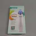 VOYOR Blackhead Remover Pore Vacuum - Electric Face Vacuum Pore Cleaner Acne White Heads Removal with 6 Suction Heads (BR410)