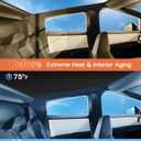Sunshade Roof for Tesla Cybertruck Accessories 2023-2026