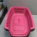 Petmate Pet Porter Fashion Dog Kennel 23", Hot Pink, for Pets up to 15lbs, Made in USA