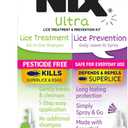 Nix Lice Treatment & Prevention Kit, All-in-One Shampoo, 4 fl oz, with Lice Removal Comb and Lice Prevention Daily Leave-in Spray, 6 fl oz