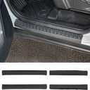 Door Sill Protector Compatible with 2024-2025 Chevrolet Traverse Step Protector Door Edge Step Guard Car Door Dust Shield Cover 2024 Chevy Traverse Exterior Accessories