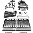 Car Accessories Modular Storage Molle Panel System Trunk Shelf Interior Luggage Carrier Rack Trunk Organizer (Whole Kit) 4RUNNER