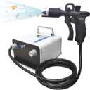 Anti Static Gun, 10KV Antistatic Ion Pure Air Ionizer, WQV Heavy Duty Ionizing Air Gun, with High Voltage Generator for Industrial Electrostatic Elimination Static Electricity Remover (110V)