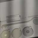 Electric Body Brush Back Scrubber for Shower, Waterproof Long Dual Handle Power Body Scrubber with 3 Heads, Bath Brush & 2 Speeds, for Cleansing, Exfoliating and Massaging Skin, Milk White