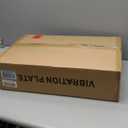 Vibration Plate Exercise Machine, Vibrating Plate Platform for Lymphatic Drainage with 200 Adjustable Speeds, Power Vibration Plate for Weight Loss & Fitness, Supports Max Weight 450 Lbs (Jet Black)