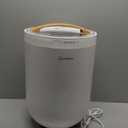 Towel Warmer Luxury Heated Bucket  Bluetooth Speaker, Ambient Light & Auto Shut Off  Fits Two 40"x70" Towels, Bathrobes, Blankets  Great Gift Idea