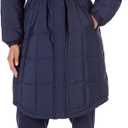 Amazon Essentials Women's Oversized Quilted Coat (XX-Large, Navy)