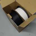 Creality 2kg Black & White PLA 1.75mm Filament Bundle for 3D Printing with No-Tangling Strong Bonding and Overhang Performance, Accuracy +/- 0.02mm